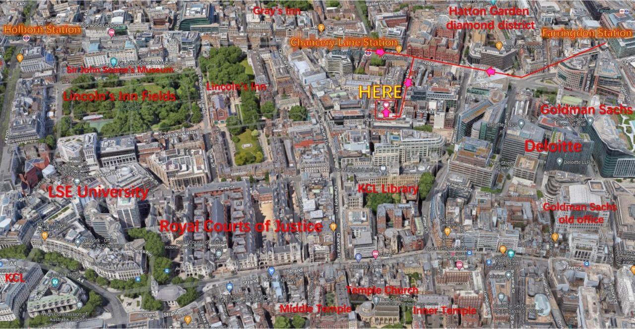 Superior Entire Apartment Between St Pauls Cathedral And Covent Garden Londra Exterior foto